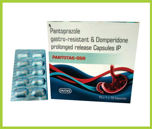 Pantaquik Dsr Cap (Pantoprazole 40 mg + Domperidone 10 mg)