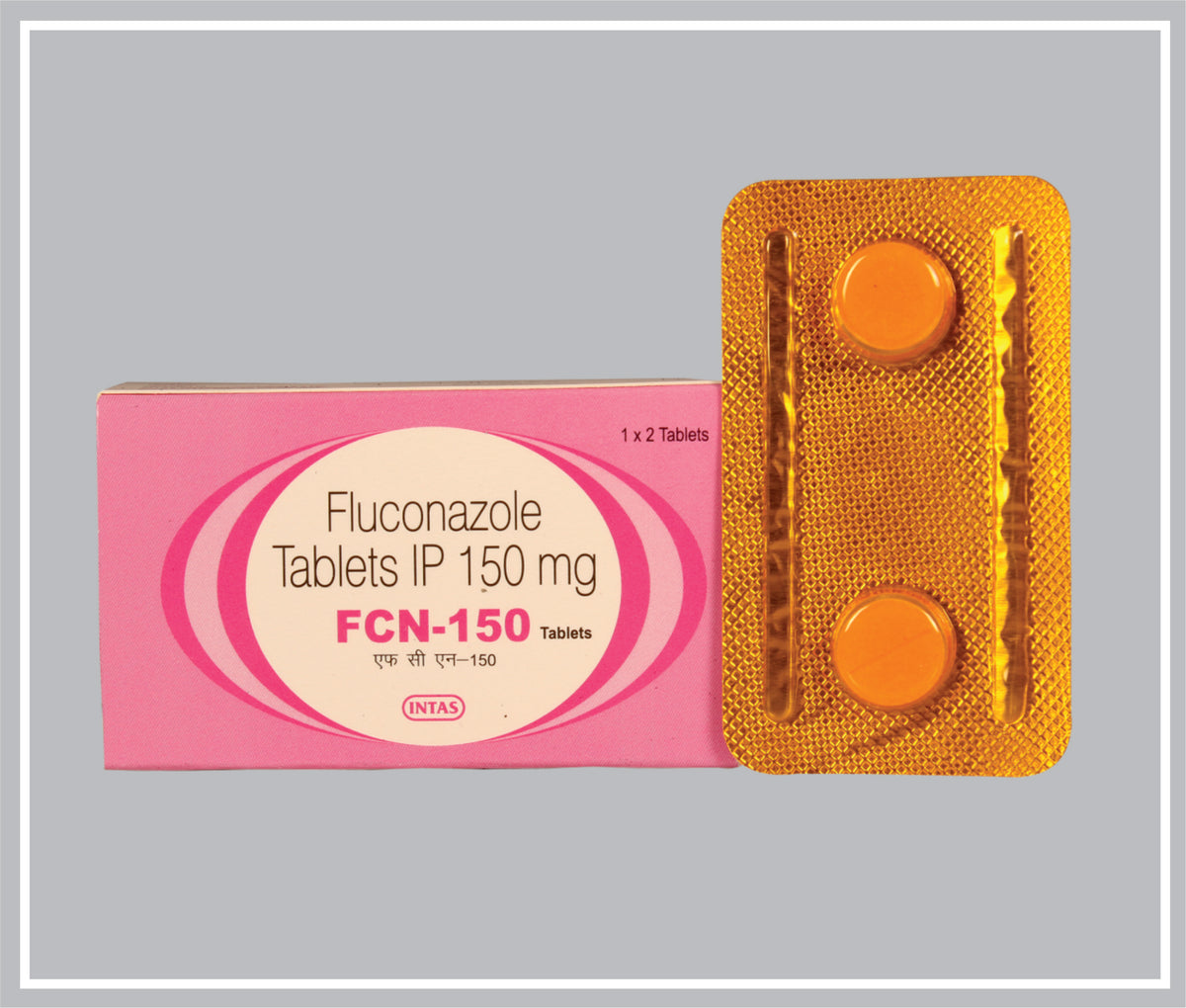 Fcn-150 2 Tab (Combo) (Fluconazole 150Mg ) By Intas