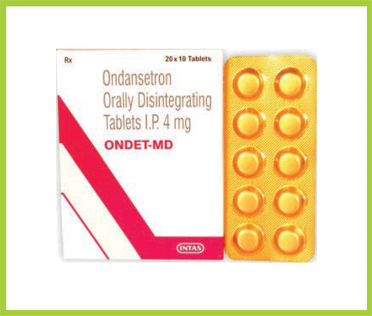Ondet Md Tab (Ondansetron 4 mg)