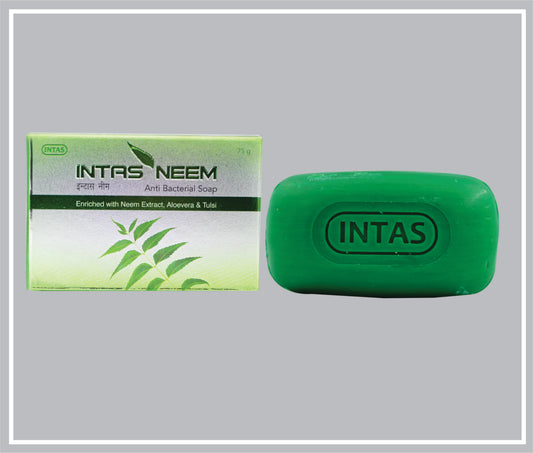 Intas Neem Soap 75Gm (Combo) (Neem Soap ) By Intas