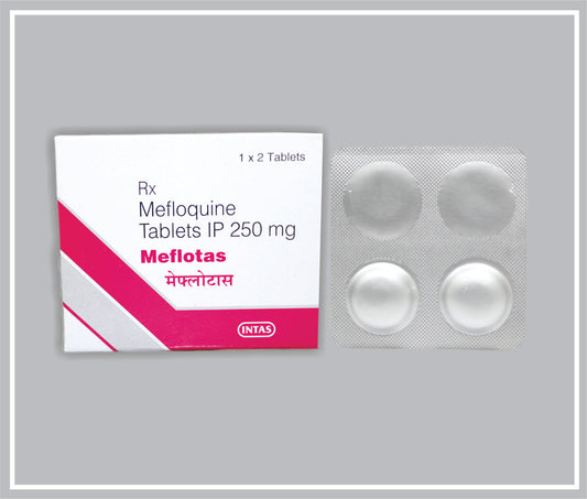 Meflotas Tab 2 Tab (D) (71) (Mefloquine 250Mg ) By Intas