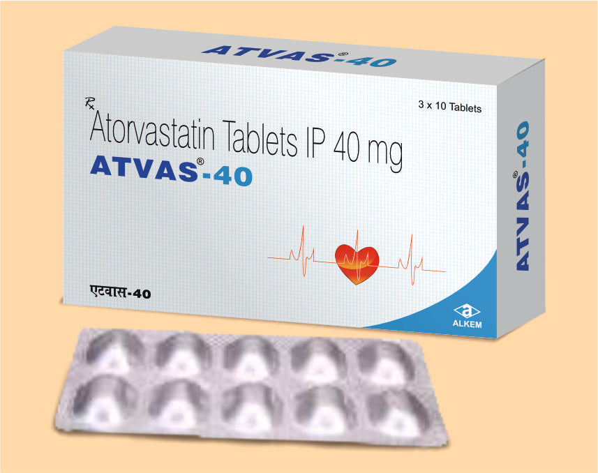 Atvas 40 (Atorvastatin 40 mg)