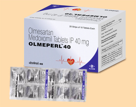 Olmeperl-40 Tablet (Olmesartan Medoxomil 40 mg)