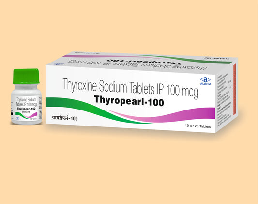 Thyropearl 100 Tablet (Thyroxine Sodium 100 mcg)