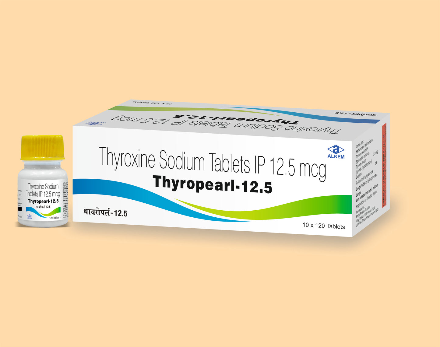 Thyropearl 12.5 Tablet (Thyroxine Sodium 12.5 mcg)