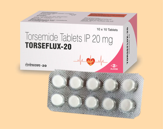 Torseflux - 20 Tablet (Torsemide 20 mg)