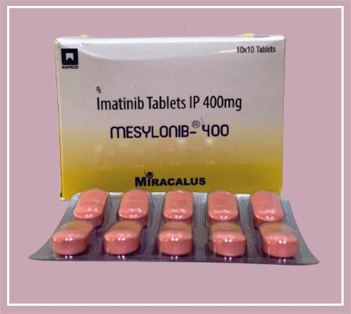 Mesylonib-400 Tab (IMATINIB 400 mg)