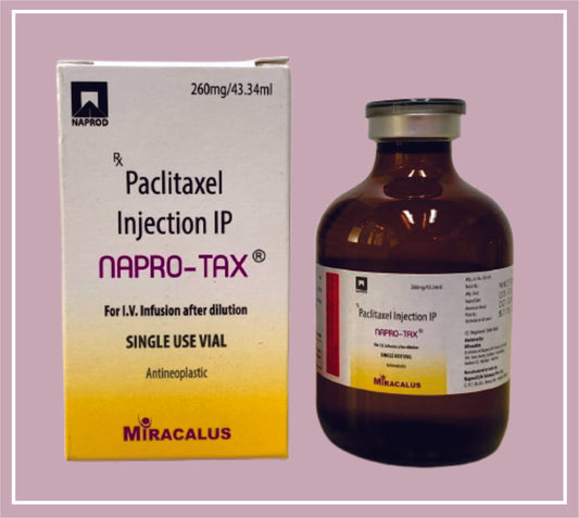 Napro-Tax Injection (PACLITAXEL 260 mg / 43.3 ml)