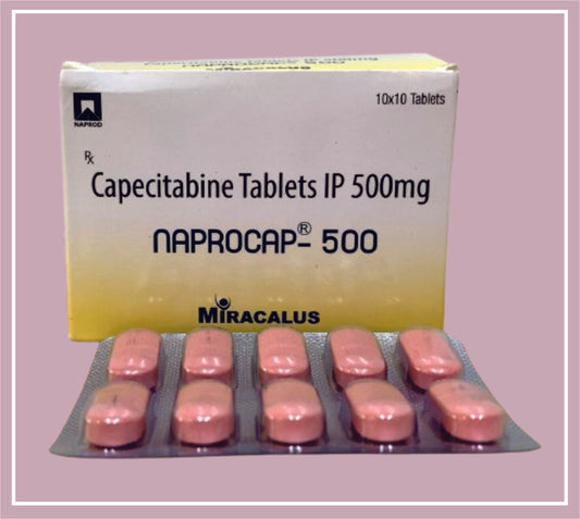 Naprocap-500 Tablet (CAPECITABINE 500 mg)