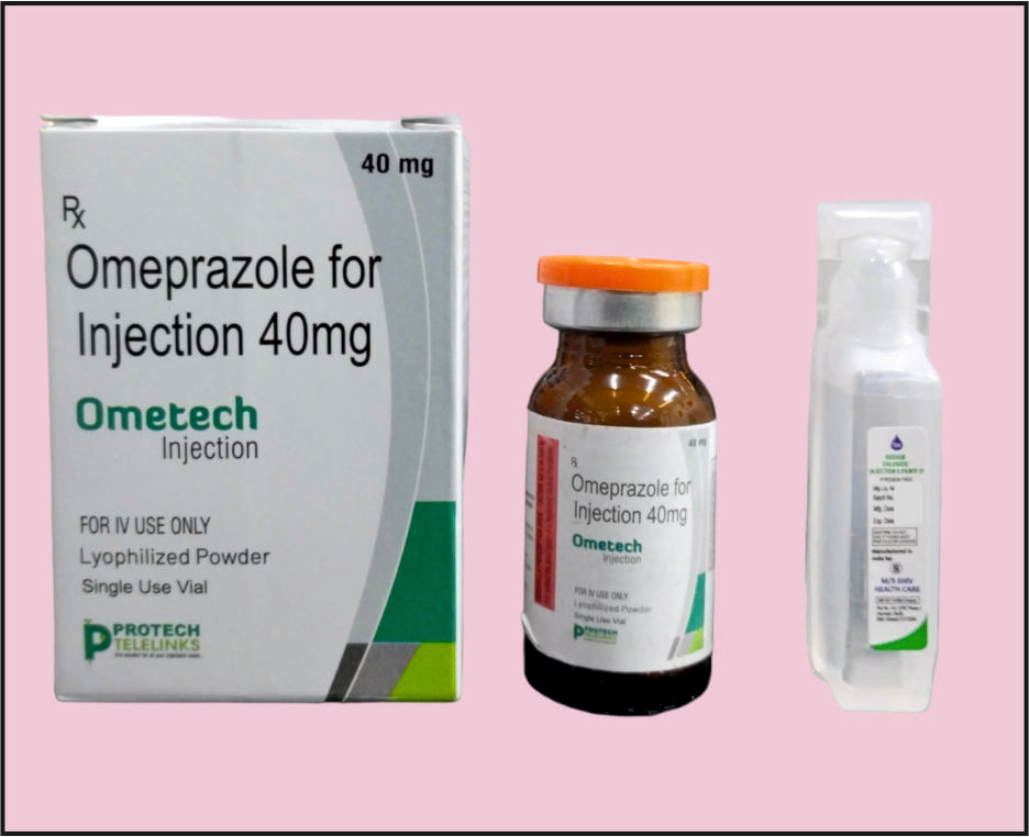 Ometech 40Mg (10 Ml) Omeprazole 40 Mg By Protech