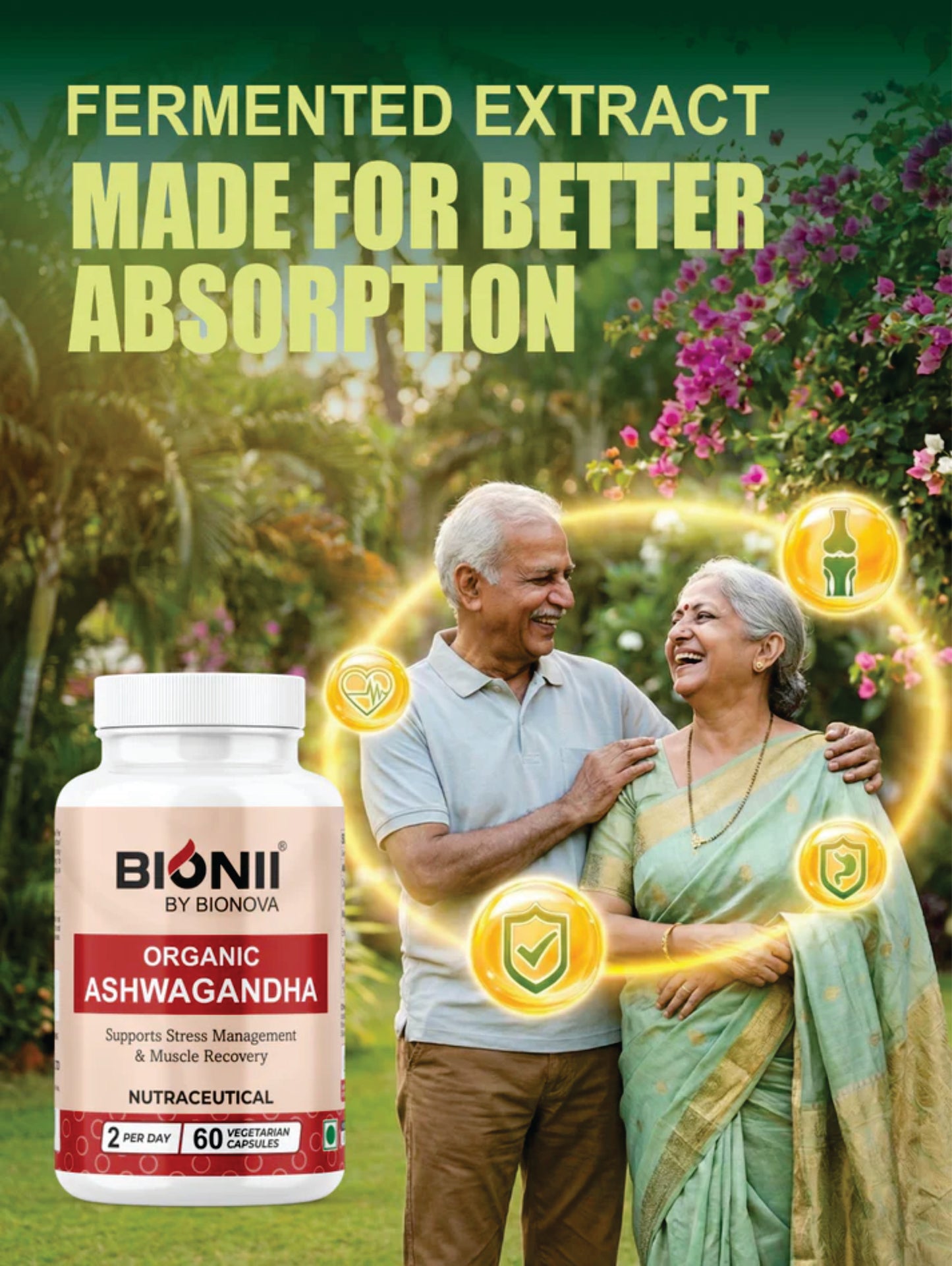 ORGANIC ASHWAGANDHA CAPS (Organic Ashwagandha-500 mg)