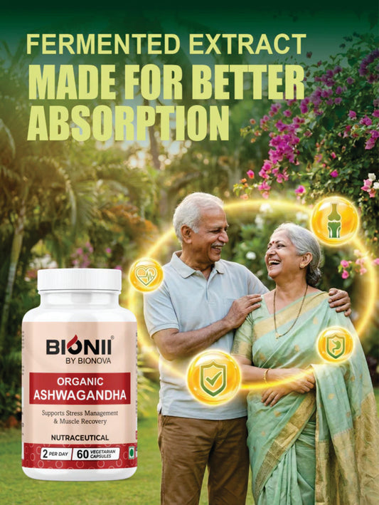 ORGANIC ASHWAGANDHA CAPS (Organic Ashwagandha-500 mg)