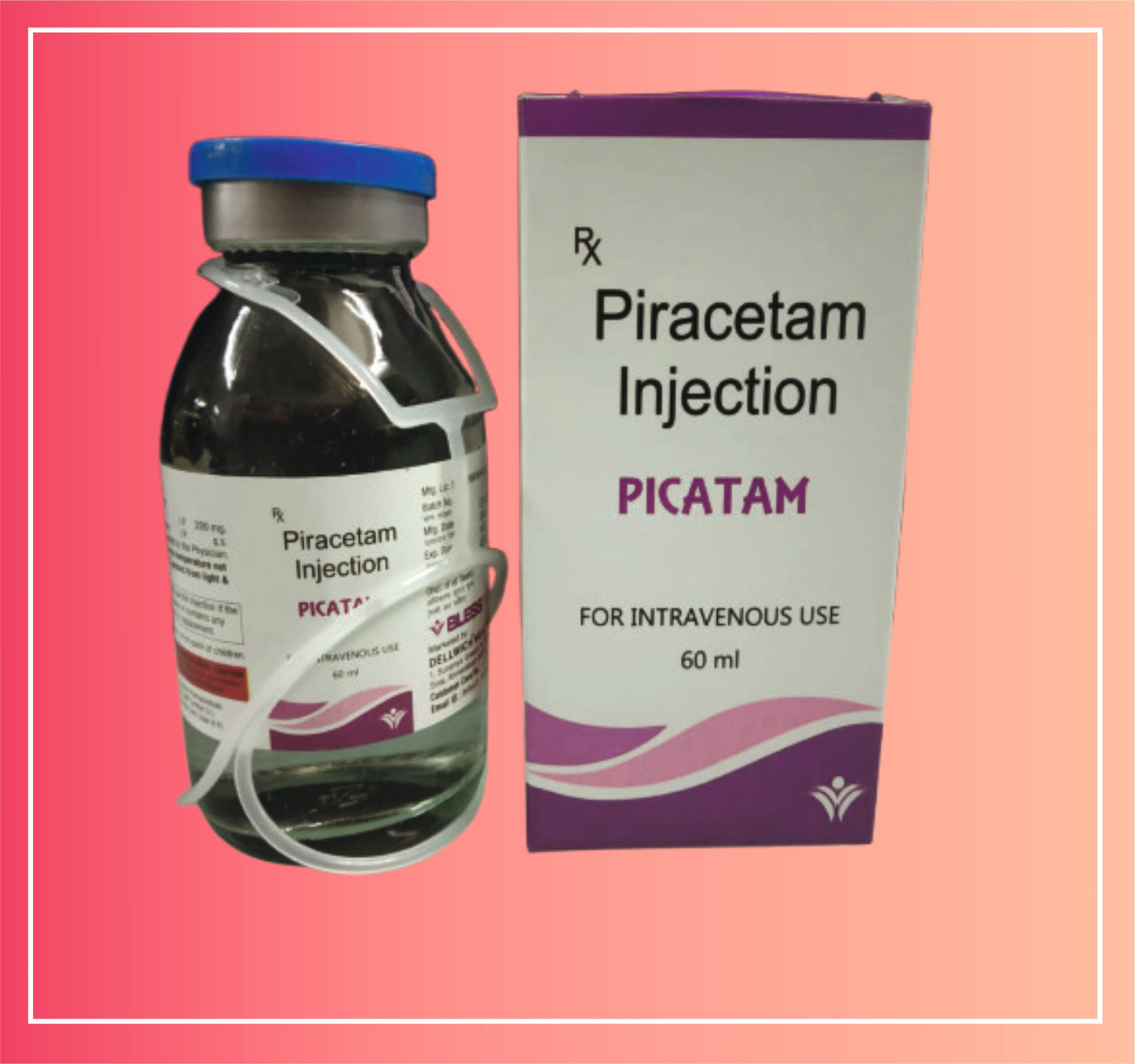 Piracetam 200Mg / 1Ml (Rate of 60 ml Inj)