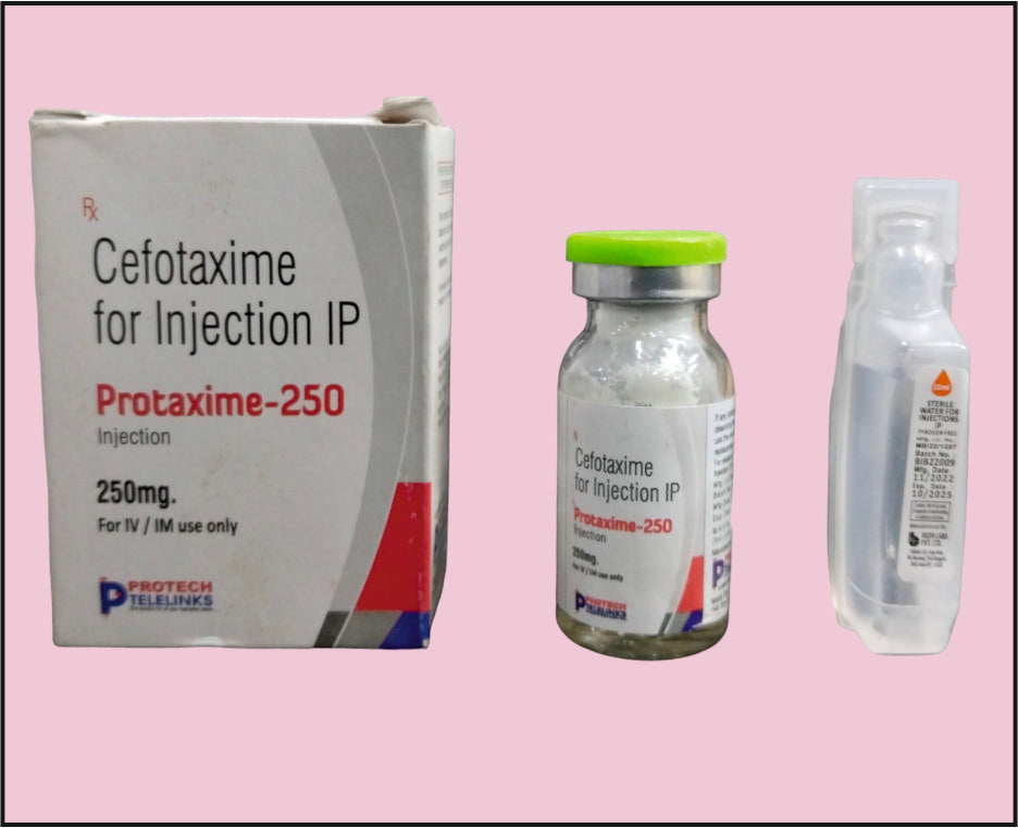 Protaxime 250 (10Ml) Cefotaxime 250 Mg By Protech