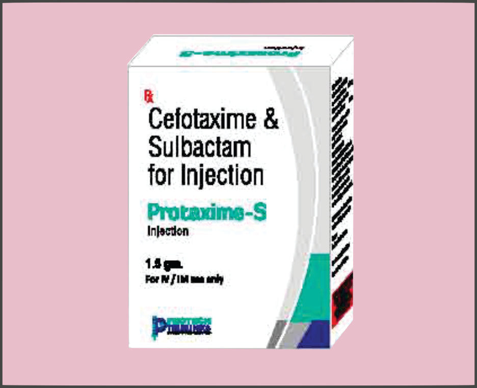 Protaxime-S 1.5 (10 Ml) Cefotaxime 1 G, Sulbactam 500 Mg By Protech