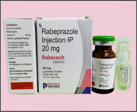 RABETECH-20 Injection (Rabeprazole 20Mg)