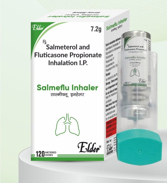 SALMEFLU INHALER (Salmeterol and Fulticasone Propionate Inhalation I.P)