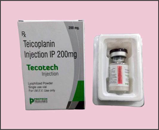 TECOTECH-200 VIAL (Teicoplanin 200Mg)