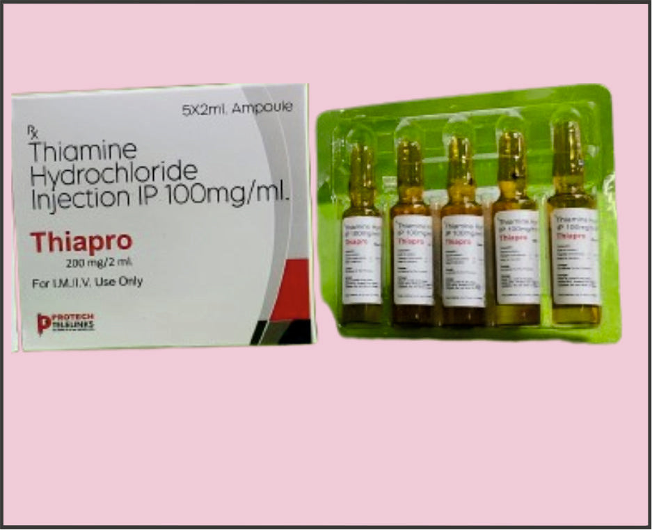 Thiapro-2 Ml (2 Ml) Thiamine 100 Mg/2 Ml Inj By Protech
