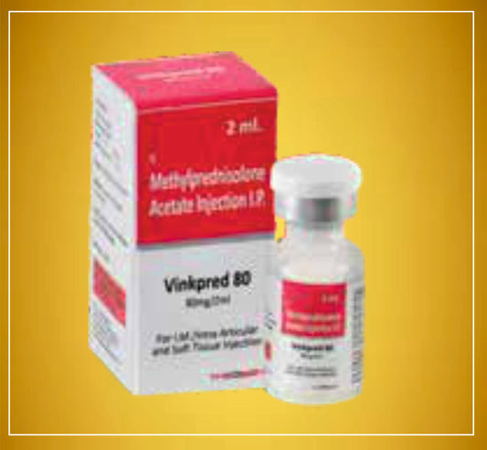 VINKPRED-80MG INJ 1 VIAL ( Methylprednisolone (8Mg) ) By Theon