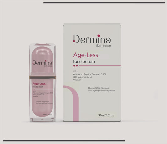 Age- Less  Face Serum (Advanced Peptide Complex 3.5%,lactobionic Acid, PDRN 500ppm)