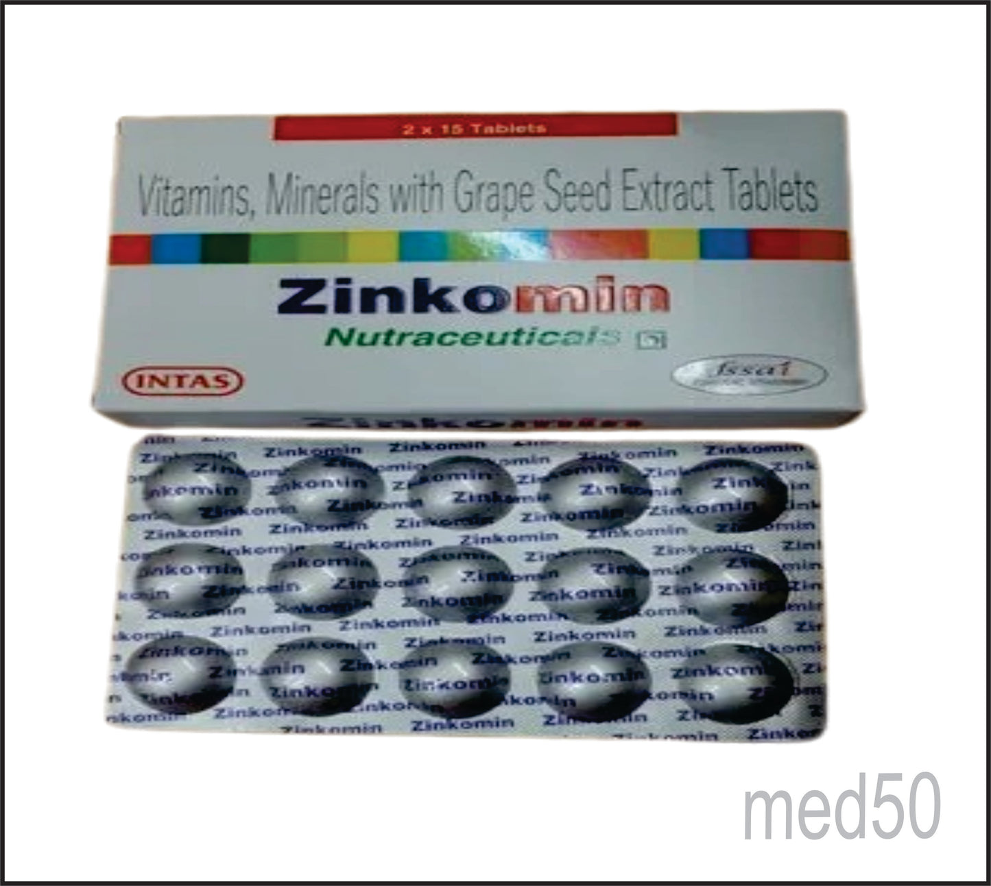 Zinkomin Tab (Zinc + Multivitamin)