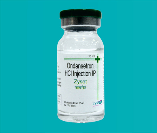 ZYSET INJ.10ML 10ML ( Ondansetron 2 mg as Ondansetron hydrochoride dihydrate USP ) by Zydus