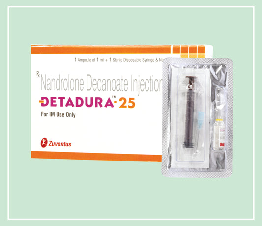 Detadura 25 Injection (10X1X1 Ml) Nandrolone Decanoate 25 Mg/Ml Inj By Zuventus