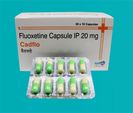 Cadflo  Cap (30X10)Fluoxetine 20 Mg by Zydus