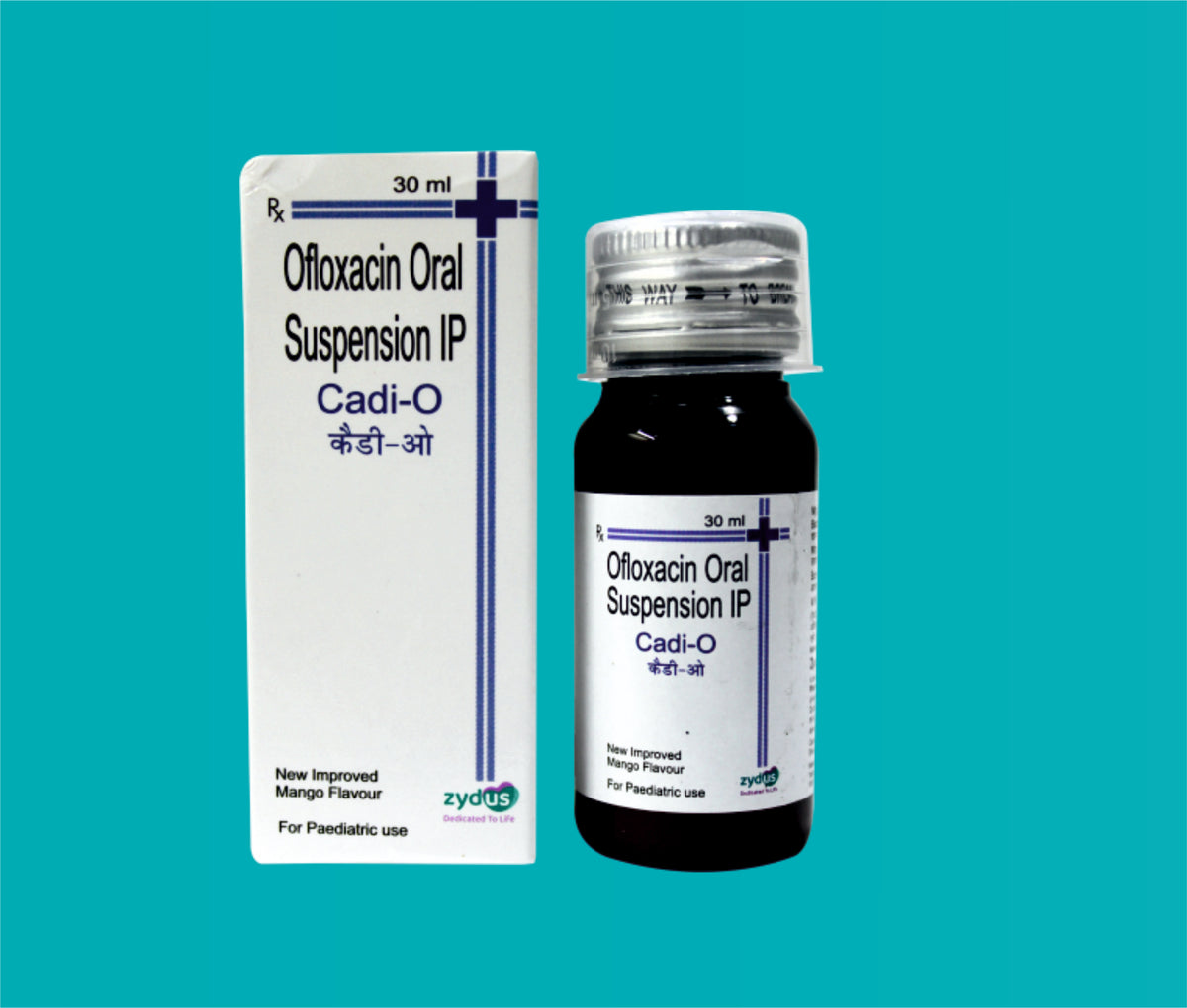 Cadi O Susp  (30ml.)Ofloxacin 50 Mg by Zydus
