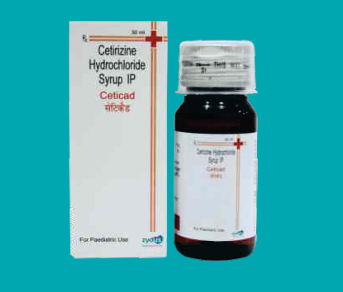 Ceticad Susp. (30ml.)Cetirizine 5 Mg by Zydus