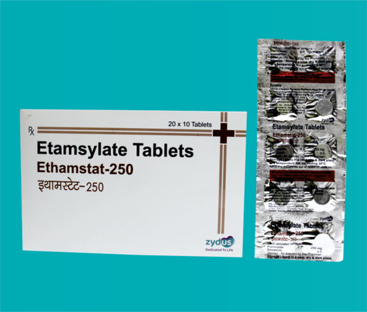 Ethamstat  250 Tab (20X10T)Etamsylate 250 Mg by Zydus