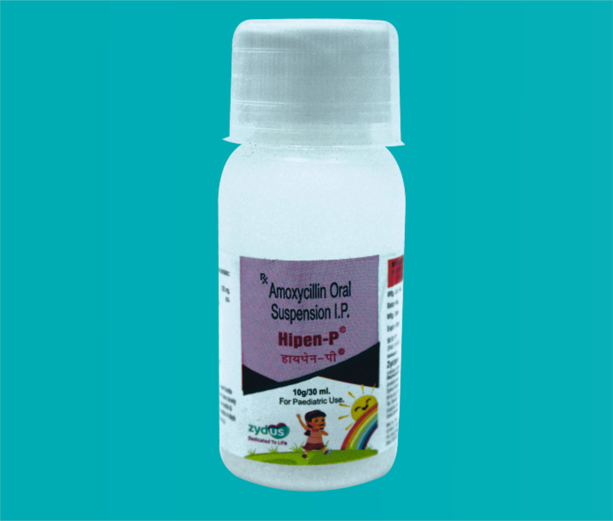 Hipen P Susp. (30ml.)Amoxicillin 125 Mg by Zydus