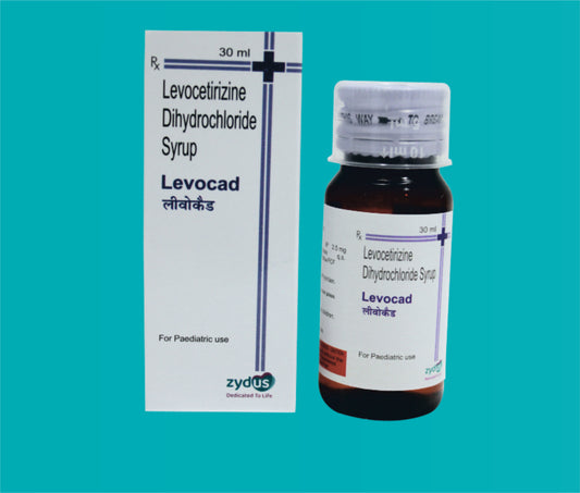 Levocad Syp. (30ml.)Levocetirizine 2.5 Mg by Zydus
