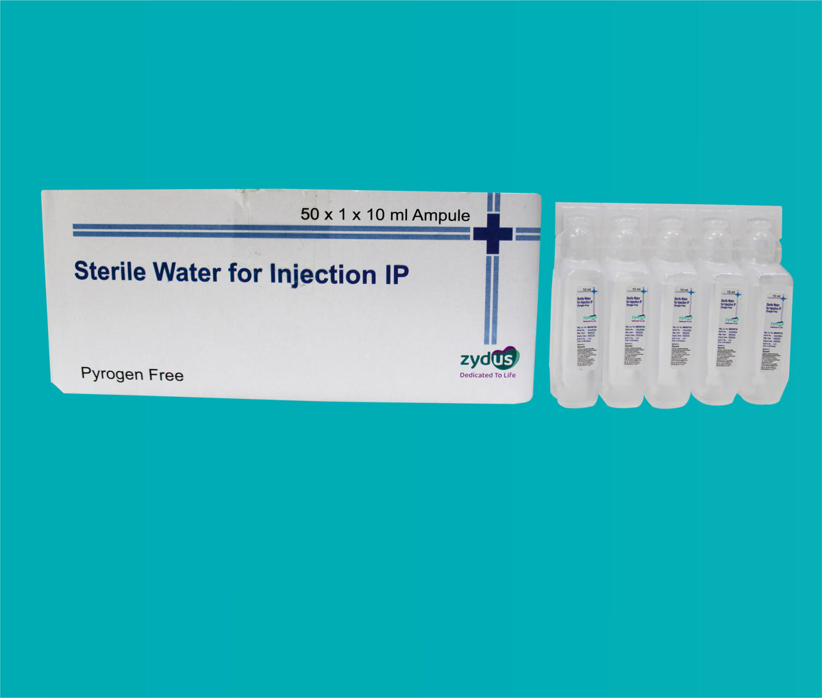 Water For Injection  (10ml.)Water For Injection 10 Ml. by Zydus