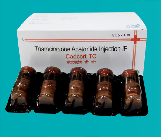 Cadcort- TC Inj  (1ml.Vial)Triamcinolone Acetonide 40 Mg by Zydus