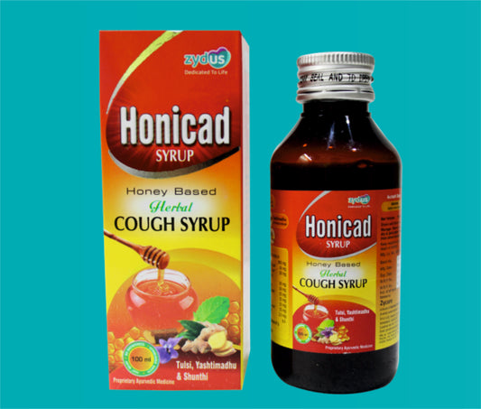 Honicad Cough Syrup  (100ml)Honicad Cough Syrup by Zydus