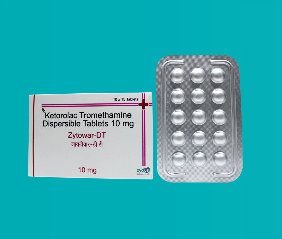 Zytowar -DT (10x15)Ketorolac 10 Mg by Zydus