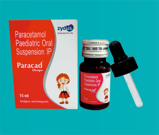 Paracad Drops- 15 ml (15ml.)Paracetamol 100 Mg by Zydus