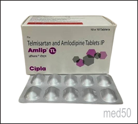 AMLIP TL TAB (Amlodipine 5 mg + Telmisartan 40 mg)