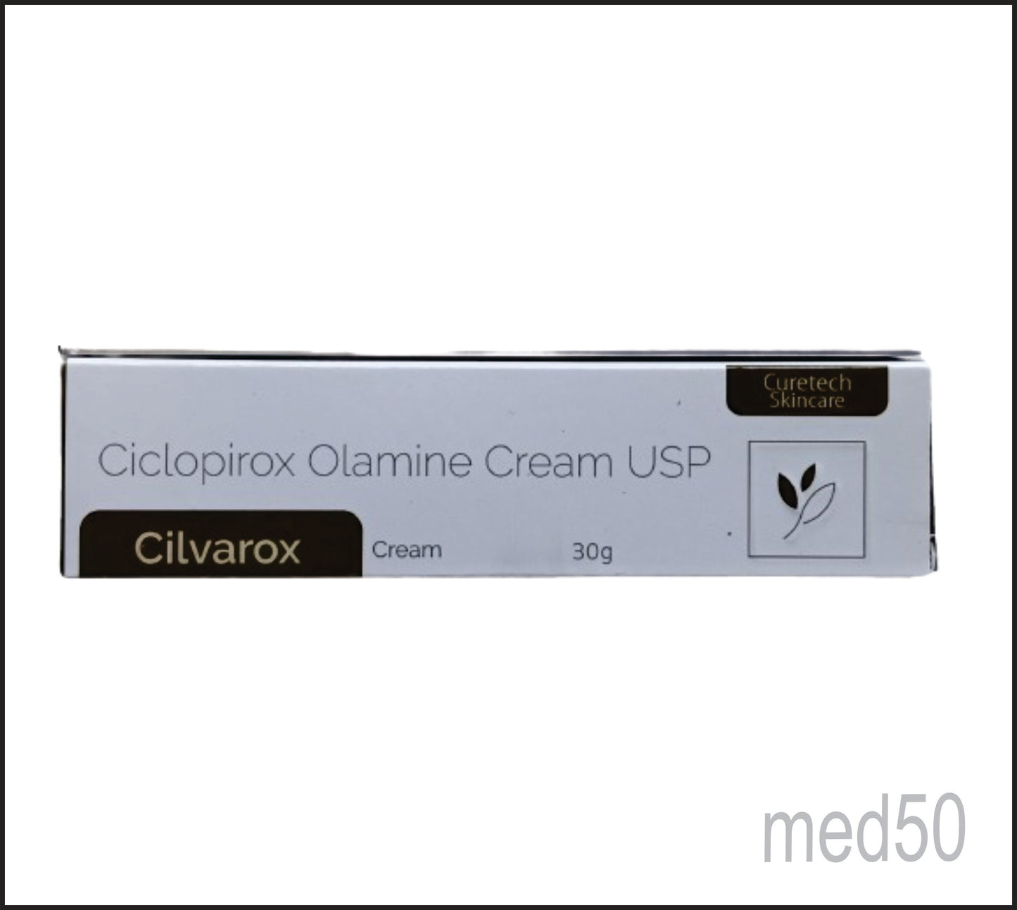 Cilvarox Cream (Ciclopirox Olamine USP 1.0% w/w, Benzyl Alcohol IP 1.0% w/w)