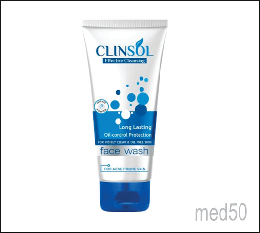 Clinsol Face Wash (Long Lasting Oil-Control Protection)
