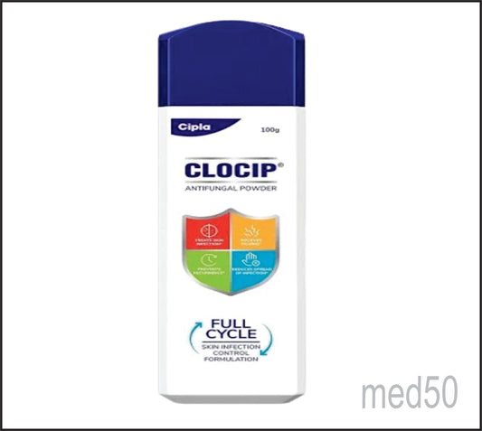 Clocip Anti-Fungal Dusting Powder (Clotrimazole 1% w/w)