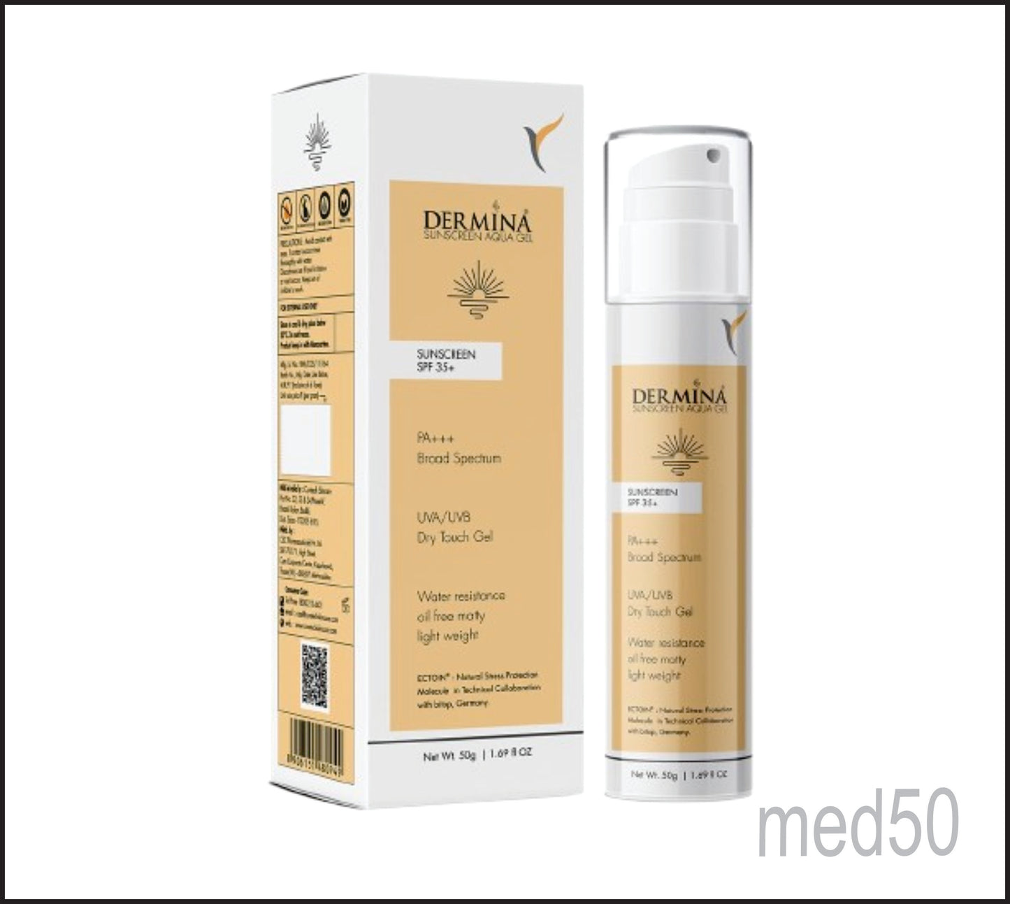 Dermina SPF 35 Sunscreen lotion for whole body