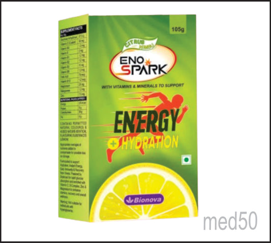 ENOSPARK LEMON 105 g (Glucose, Vitamins & Minerals)