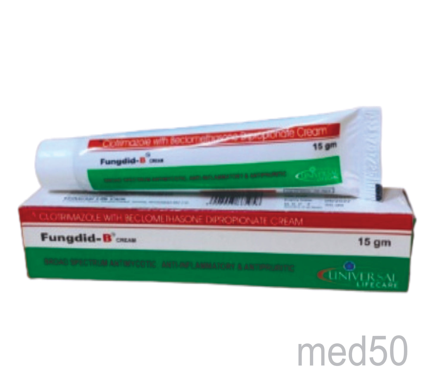 Fungdid B Cream (Beclometasone 0.025% w/w + Clotrimazole 1% w/w)
