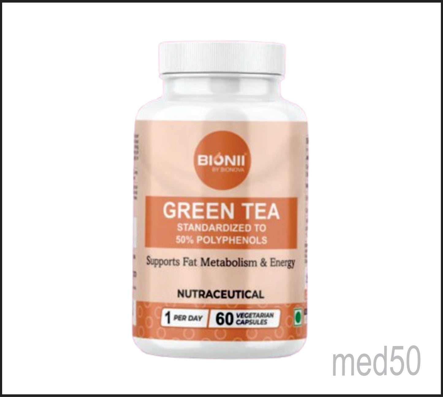GREEN TEA CAPS (Green Tea Leaf Extract-500 mg)
