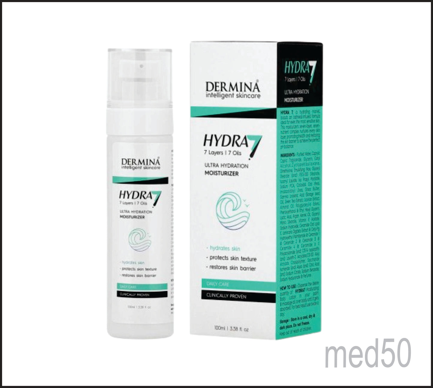 Dermina Hydra7 Ultra Hydration Moisturizer
