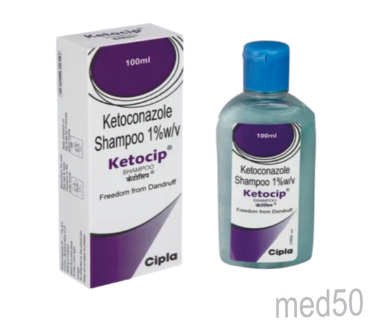 Ketocip Shampoo (Ketoconazole 1% w/v)