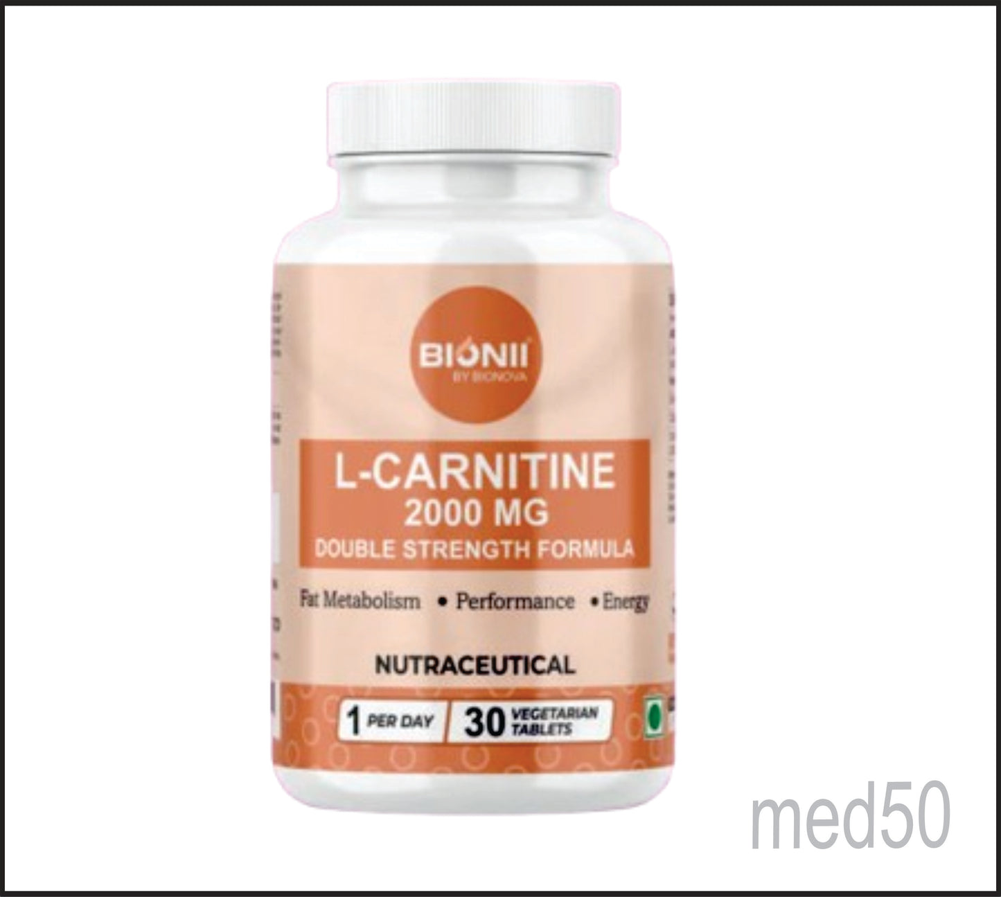 L-CARNITINE 2000 MG TABS (L-Carnitine-2000 mg (as L-carnitine L-tartrate)